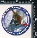 Sticker: Aberg Bahnen - Sport Maria Alm (Blauw), Sport, Ophalen of Verzenden