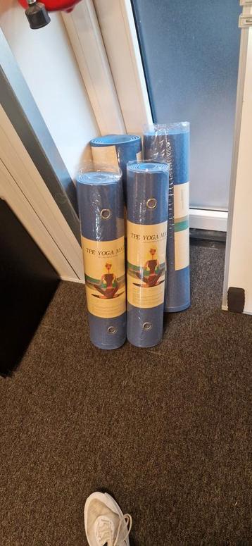 Nieuwe Yoga Mat 4x beschikbaar voor biedingen