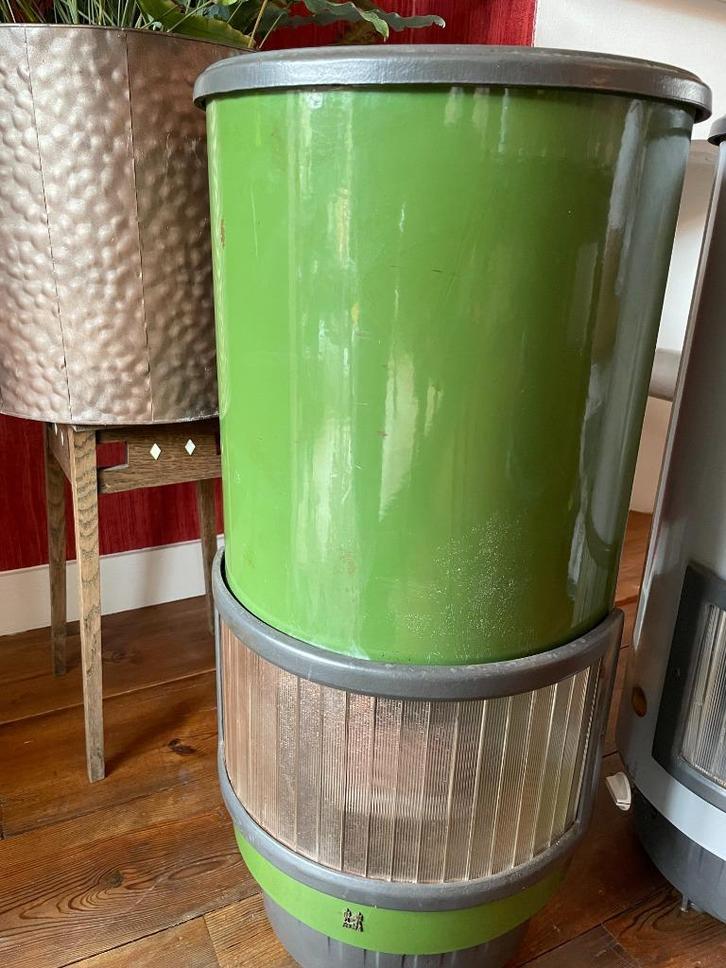 Groene gaskachel Etna, Huis en Inrichting, Kachels, Gebruikt, Vrijstaand, Gaskachel, Gas, Ophalen