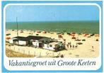 908679 Groote Keeten NH Strandpaviljoen Gelopen met Post