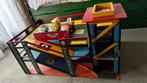Speelgoed garage hout, Ophalen, Gebruikt, Overige typen