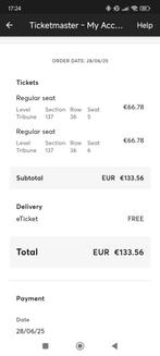 Twee tickets Guus Meeuwis 13 december Antwerpen, Tickets en Kaartjes, Twee personen, December