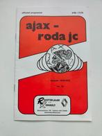 AJAX - Roda JC seizoen 1978-79 no 15 Programmablad, Verzamelen, Verzenden, Gebruikt, Ajax