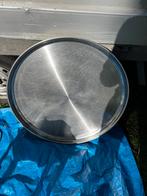 Groot Marokkaanse dienblad diameter 75x75 cm, Huis en Inrichting, Woonaccessoires | Dienbladen, Ophalen, Rond, Metaal