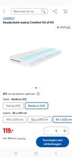 Zgan koudschuim comfort 7 zones matras 80x200, Huis en Inrichting, Slaapkamer | Matrassen en Bedbodems, Ophalen, Eenpersoons, Zo goed als nieuw