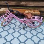 Meisjesfiets fiets roze   kleine roestplekken 18 inch, Fietsen en Brommers, Fietsen | Meisjes, Ophalen, Gebruikt, 18 inch