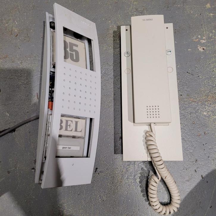 Siedle Deurintercom Systeem, Doe-het-zelf en Verbouw, Alarmsystemen, Gebruikt, Compleet systeem, Raam of Deur, Afstandsbediening