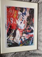 Arie Luyendyk Indy 500 Litho 1997 - Gesigneerd!, Ophalen of Verzenden