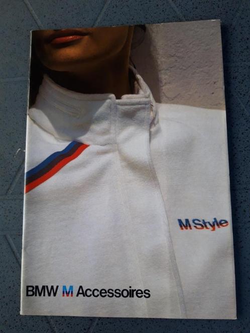 folder BMW M accessoires 1982 - Nederlands, Boeken, Auto's | Folders en Tijdschriften, Zo goed als nieuw, BMW, Ophalen of Verzenden