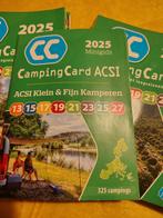 ACSI gidsen 1, 2 en klein&fijn kamperen, Ophalen of Verzenden, Zo goed als nieuw