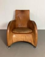 Montis Gerard van den Berg Fauteuil, Gebruikt, Vintage, Leer, 75 tot 100 cm
