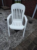 Witte Sieger tuinstoel 4 stuks, Tuin en Terras, Ophalen, Kunststof