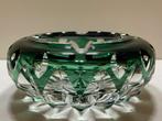 Asbak model “Nicot” groen Val Saint Lambert, Antiek en Kunst, Antiek | Glas en Kristal, Ophalen of Verzenden
