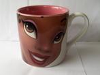 De Prinses En De Kikker Disneyland Parijs Mok Tiana Beker, Ophalen of Verzenden, Mickey Mouse, Gebruikt, Servies
