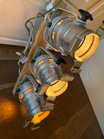 Vintage Theater Lampen Set, Ophalen of Verzenden, Gebruikt, Metaal, Minder dan 50 cm