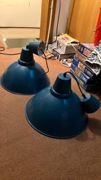 Ikea blauwe hanglampen, Huis en Inrichting, Lampen | Hanglampen, Ophalen of Verzenden, Zo goed als nieuw, Minder dan 50 cm