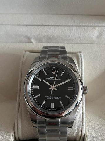 Rolex Oyster automaat / saffierglas / Doos&toebehoren, Set. beschikbaar voor biedingen