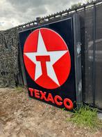 Grote TEXACO reclame lichtbak, Verzamelen, Ophalen, Gebruikt, ., Lichtbak of (neon) lamp