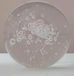 Grote glazen presse-papier. Diameter 10cm, Ophalen of Verzenden