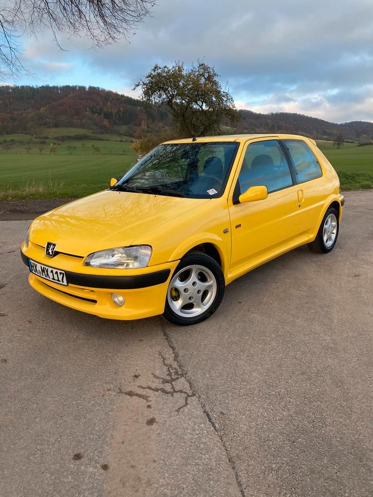 Peugeot 106 GTI 16V nieuwe APK (TÜV), Auto's, Peugeot, Particulier, Bluetooth, Radio, Benzine, Euro 3, C, Hatchback, Handgeschakeld