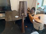 Mangohouten Staande Lamp 160cm donker bruin, Ophalen, Nieuw, Hout, 150 tot 200 cm