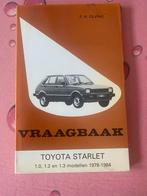 Toyota Starlet Vraagbaak 1978-1984, Ophalen of Verzenden