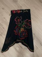 Desigual Rok met Bloemenprint, Kleding | Dames, Rokken, Zwart, Maat 42/44 (L), Ophalen of Verzenden, Zo goed als nieuw