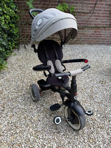 Qplay Driewieler Rito Plus Junior Staal Grijs/zwart beschikbaar voor biedingen