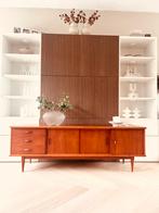 🧡 Vintage dressoir lowboard kast tv-meubel jaren ‘60 teak, Ophalen, Gebruikt, 150 tot 200 cm, Teakhout