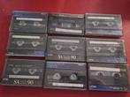 9 TDK Sa90, Cd's en Dvd's, Cassettebandjes, 2 t/m 25 bandjes, Ophalen of Verzenden, Voorbespeeld