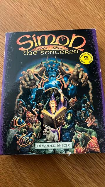Simon the Sorcerer full Box 1993 origineel beschikbaar voor biedingen