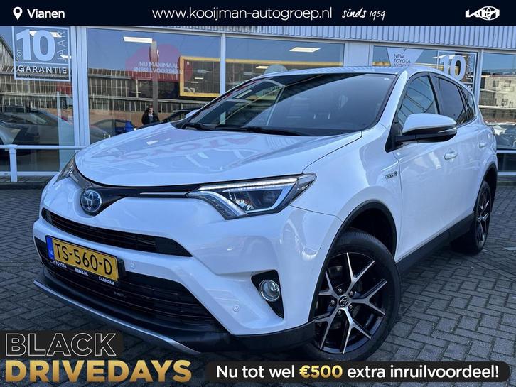 Toyota RAV4 2.5 Hybrid AWD Style Zonnedak, keyless, navigati, Auto's, Toyota, Bedrijf, Te koop, Rav4, 4x4, ABS, Achteruitrijcamera