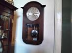 Hangklok Jugendstil 3 gaats met geslepen glas., Antiek en Kunst, Ophalen of Verzenden