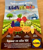 7 losse mini’s zegels van de Lidl, Verzamelen, Supermarktacties, Lidl, Ophalen of Verzenden