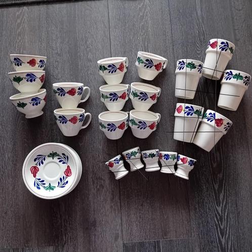 boerenbontservies, Huis en Inrichting, Keuken | Servies, Overige stijlen, Aardewerk, Ophalen of Verzenden