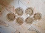 6 boterham bordje 's, Huis en Inrichting, Keuken | Servies, Gebruikt, Ophalen of Verzenden, Glas, Bord(en)
