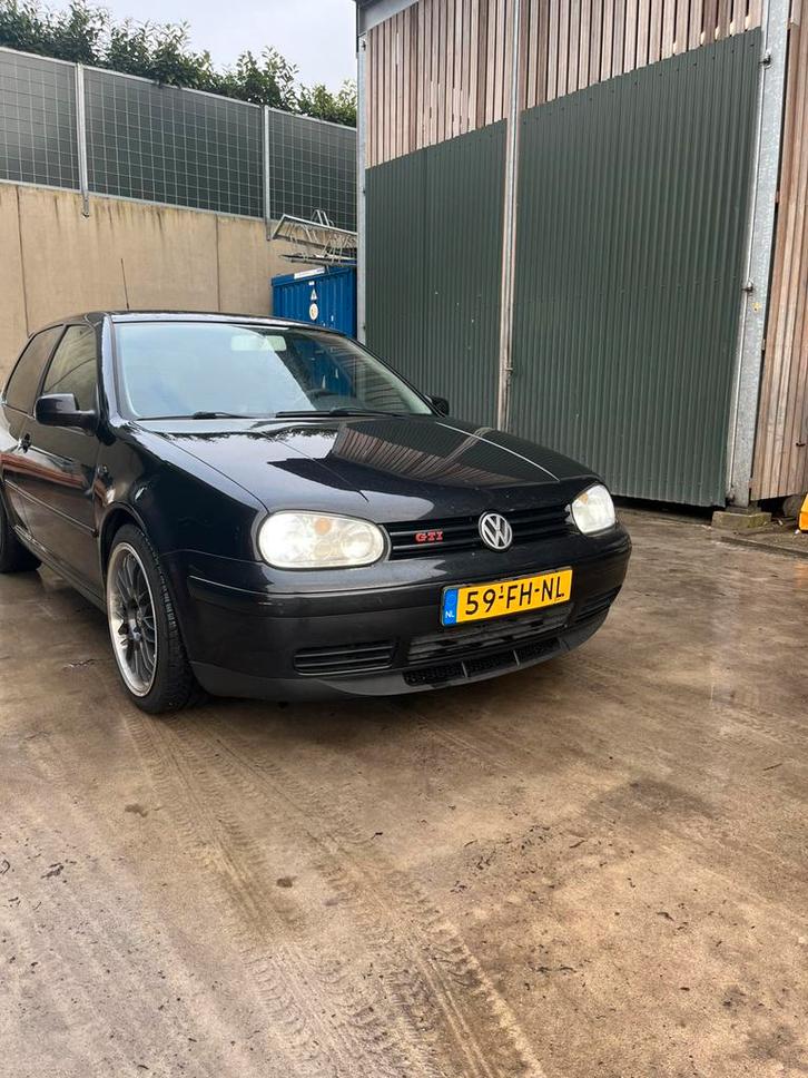 Golf 4 1.8 20VT AGU, Auto's, Volkswagen, Particulier, Golf, Benzine, Hatchback, Handgeschakeld, Origineel Nederlands, Zwart, Voorwielaandrijving