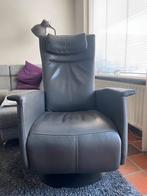 Leren Relaxfauteuil, Huis en Inrichting, Fauteuils, Ophalen, Gebruikt, Minder dan 75 cm, Leer