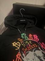 Philipp Plein hoodie maat L ZGAN, Kleding | Heren, Ophalen of Verzenden, Zo goed als nieuw, Zwart