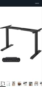 SONGMICS Electric desk height adjustable, desk stand, Huis en Inrichting, Ophalen, Zo goed als nieuw