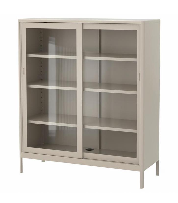 IDÅSEN vitrinekast IKEA, Huis en Inrichting, Kasten | Vitrinekasten, Zo goed als nieuw, 100 tot 150 cm, 100 tot 150 cm, 25 tot 50 cm