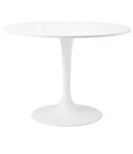 Docksta ronde tafel IKEA, Huis en Inrichting, Tafels | Eettafels, Ophalen, Rond, Zo goed als nieuw, Vier personen