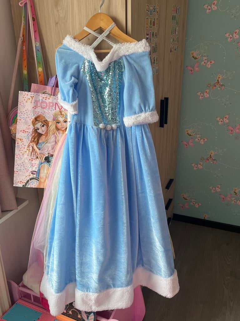 Efteling Prinsessenjurk  8-10jaar 128/140 cm, Ophalen of Verzenden, Zo goed als nieuw, 122 t/m 128, Meisje