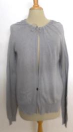 Grijs 100% organic katoen vestje van Humanoid! L, Kleding | Dames, Verzenden, Maat 42/44 (L), Lange mouw, Grijs