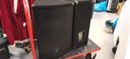 Yorkville élite EF508 speakers, Gebruikt, 120 watt of meer, Front, Rear of Stereo speakers, Ophalen