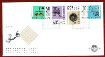 Nederland - FDC - E-234 - Zomerzegels 1986 - onb. beschikbaar voor biedingen