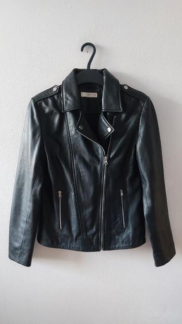 Mango leren biker herfst winter jacket 152 beschikbaar voor biedingen