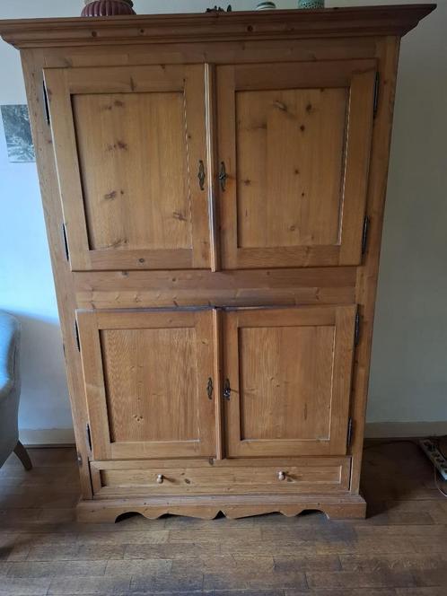 Grenen houten kast, Antiek en Kunst, Antiek | Meubels | Kasten, Ophalen
