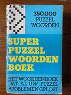 "Super Puzzel Woordenboek"  350.000 Puzzel Woorden, Ophalen of Verzenden, Minder dan 500 stukjes, Zo goed als nieuw
