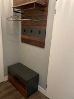 Garderobe set, Huis en Inrichting, Woonaccessoires | Kapstokken, Zo goed als nieuw, Hout, Wandkapstok, 200 cm of meer